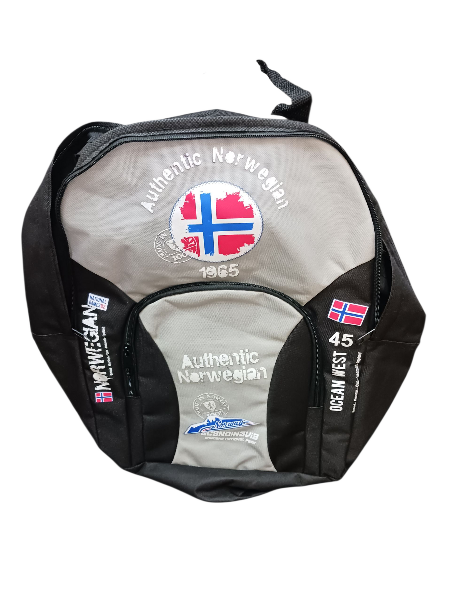 Rucksack mit Print in verschiedenen Farbkombinationen