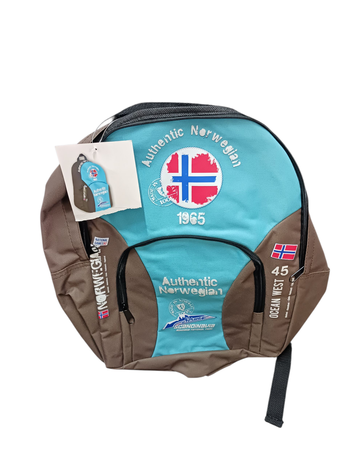 Rucksack mit Print in verschiedenen Farbkombinationen
