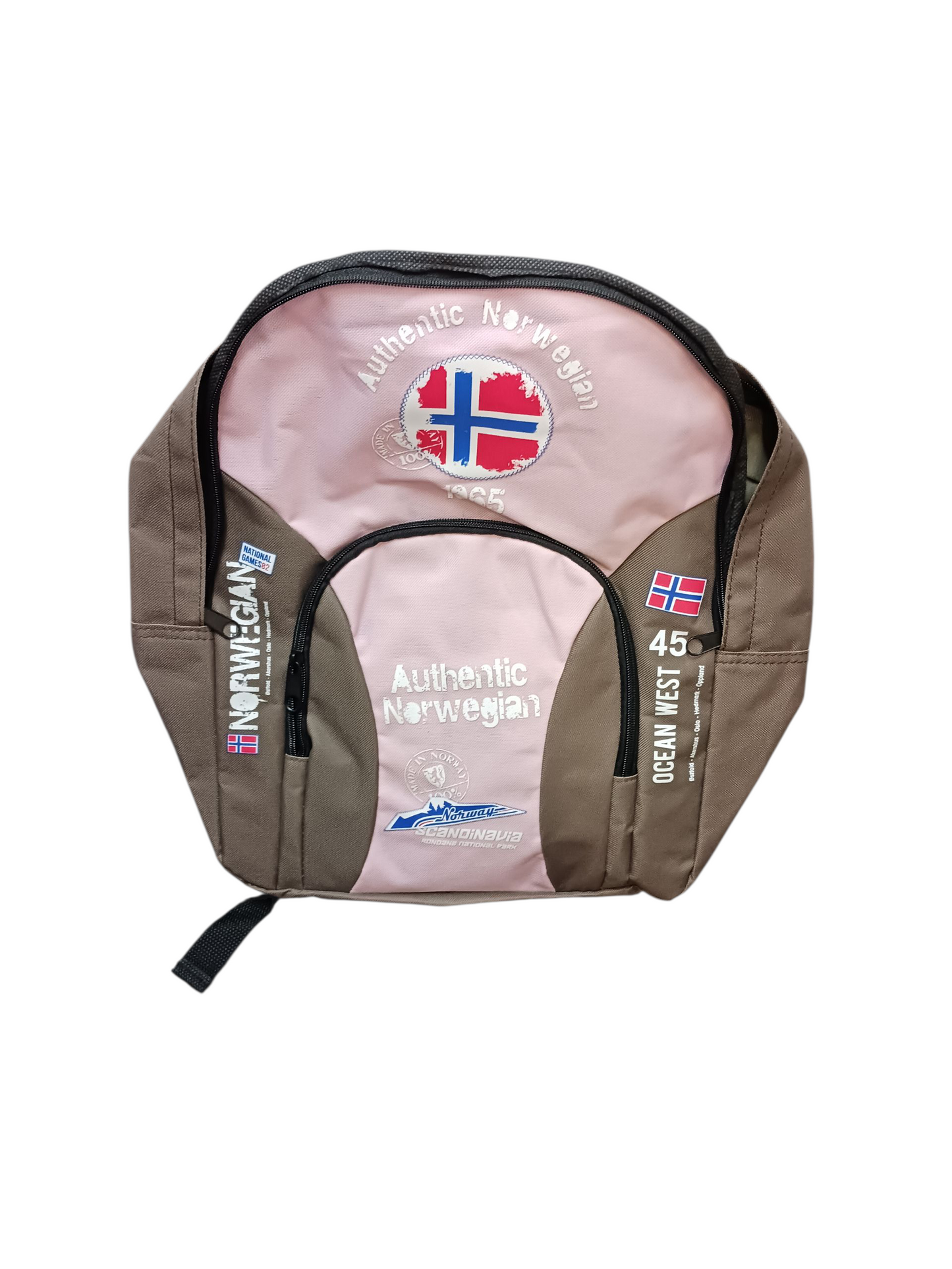 Rucksack mit Print in verschiedenen Farbkombinationen