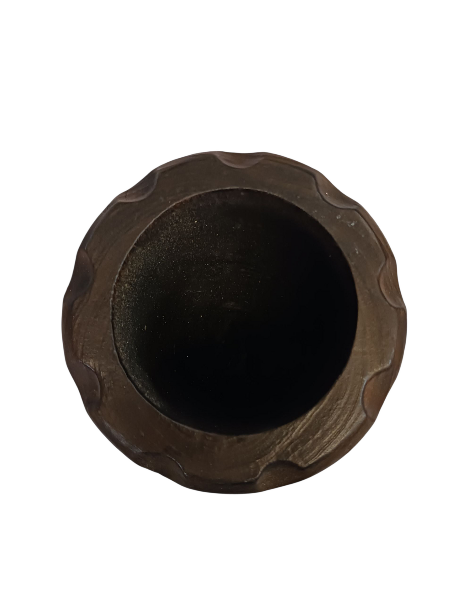 Mörser aus Holz